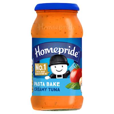 Homepride Creamy Tuna Pasta Bake 485g Homepride Creamy Tuna Pasta Bake 485g