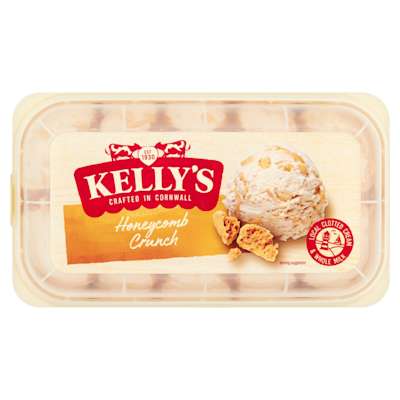 Kelly's Honeycomb Ice Cream 950ml Kelly's Honeycomb Ice Cream 950ml