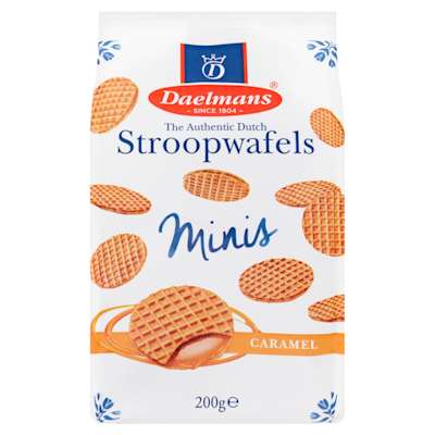 Daelmans Mini Stroopwafels 200g Daelmans Mini Stroopwafels 200g