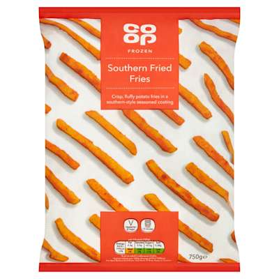 Co-op Southern Fried Fries 750g Co-op Southern Fried Fries 750g