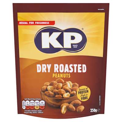 KP Original Dry Roasted Peanuts 250g KP Original Dry Roasted Peanuts 250g