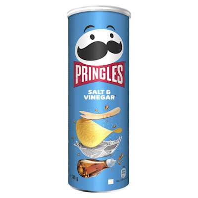 Pringles Salt & Vinegar 165g Pringles Salt & Vinegar 165g
