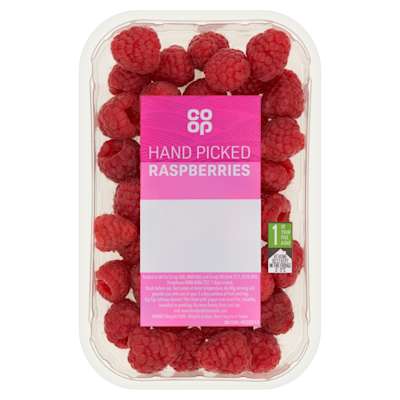 Co-op Raspberries Punnet 150G Co-op Raspberries Punnet 150G