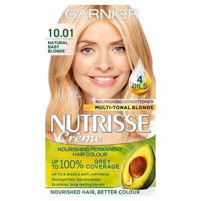 Garnier Nutrisse 10.01 Baby Blonde Permanent Hair Dye Garnier Nutrisse 10.01 Baby Blonde Permanent Hair Dye