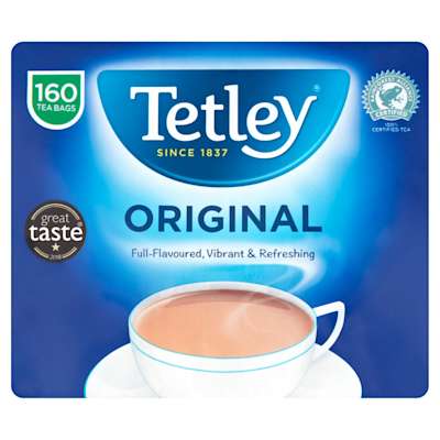 Tetley 160 Original Tea Bags 500g Tetley 160 Original Tea Bags 500g