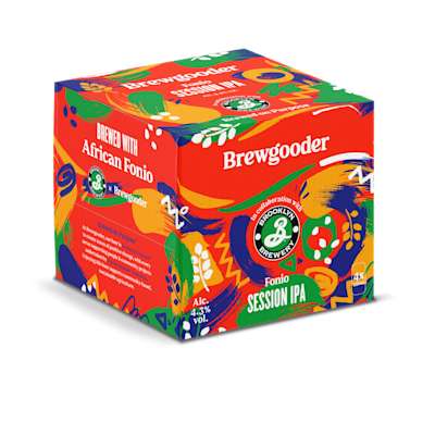 Brewgooder Brooklyn Session IPA 4x330ml Brewgooder Brooklyn Session IPA 4x330ml
