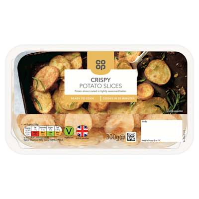Co-op Crispy Potato Slices 300g Co-op Crispy Potato Slices 300g