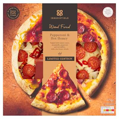 Co-op Irresistible Pepperoni and Hot Honey 471g Co-op Irresistible Pepperoni and Hot Honey 471g
