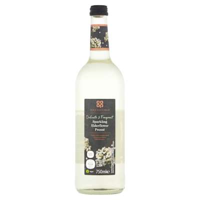 Co-op Irresistible Sparkling Elderflower Pressé 750ml Co-op Irresistible Sparkling Elderflower Pressé 750ml