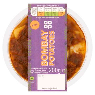 Co-op Indian Bombay Potatoes 200g Co-op Indian Bombay Potatoes 200g