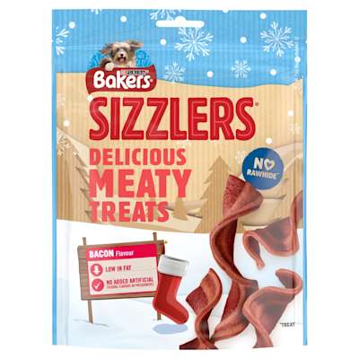 Bakers Sizzlers Delicious Meaty Treats 90g Bakers Sizzlers Delicious Meaty Treats 90g