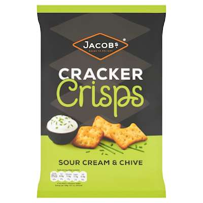 Jacob’s Sour Cream & Chive Crisps Jacob’s Sour Cream & Chive Crisps