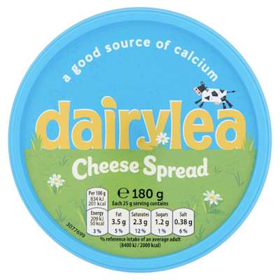 Dairylea Cheese Spread 180g Dairylea Cheese Spread 180g
