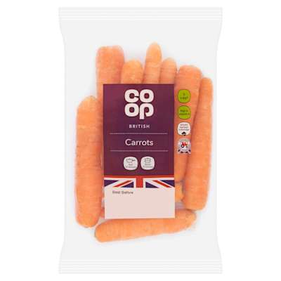 Co-op Carrots 500g Co-op Carrots 500g