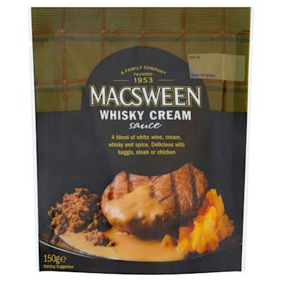 MacSween Whisky Cream Sauce 150g MacSween Whisky Cream Sauce 150g