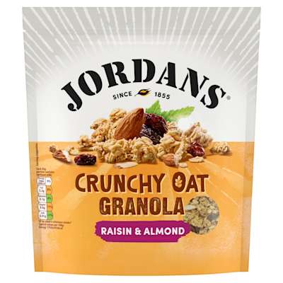 Jordans Raisin & Almond Crunchy Oats Granola 750g Jordans Raisin & Almond Crunchy Oats Granola 750g