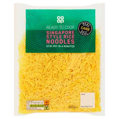 Co-op Singapore Rice Noodles 300g Co-op Singapore Rice Noodles 300g
