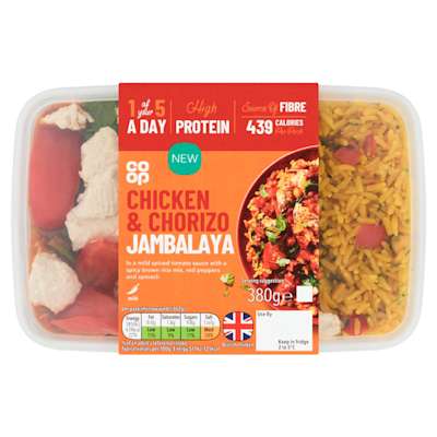 Co-op Chicken & Chorizo Jambalaya 380g Co-op Chicken & Chorizo Jambalaya 380g