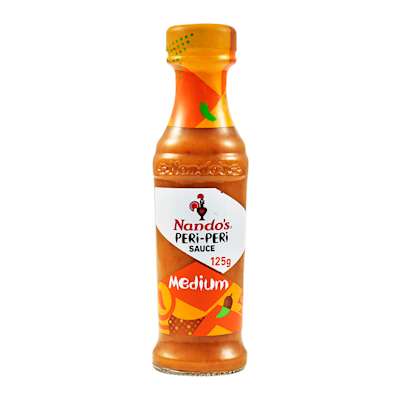 Nando's Peri-peri Medium Sauce 125g Nando's Peri-peri Medium Sauce 125g