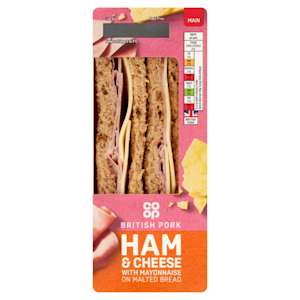 Co-op Ham & Cheese Sandwich Co-op Ham & Cheese Sandwich