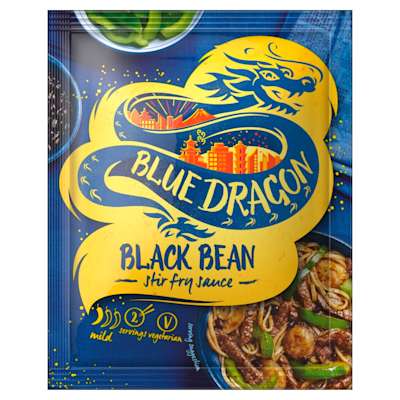 Blue Dragon Black Bean Stir Fry Sauce 120g Blue Dragon Black Bean Stir Fry Sauce 120g