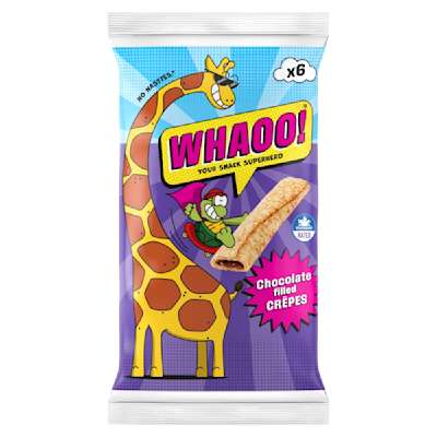 Whaoo! Chocolate Filled Crepes 6pk Whaoo! Chocolate Filled Crepes 6pk