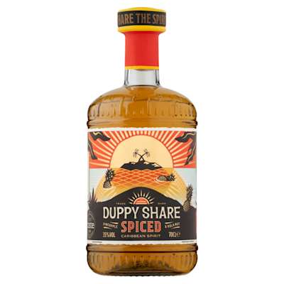 The Duppy Share Spiced Rum Caribbean Rum 70cl The Duppy Share Spiced Rum Caribbean Rum 70cl