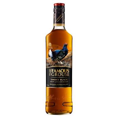 The Famous Grouse Smoky Black Blended Scotch Whisky 70cl The Famous Grouse Smoky Black Blended Scotch Whisky 70cl