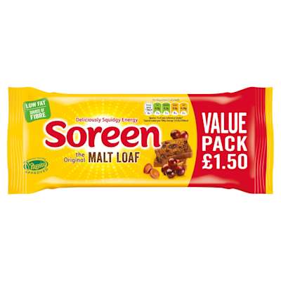 Soreen Malt Loaf Value Pack 320g Soreen Malt Loaf Value Pack 320g