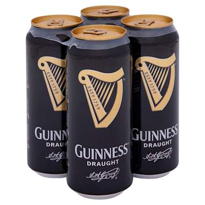 Guinness Draught In a Can 4x440ml Guinness Draught In a Can 4x440ml