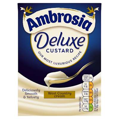 Ambrosia Deluxe West Country Cream Custard Ambrosia Deluxe West Country Cream Custard