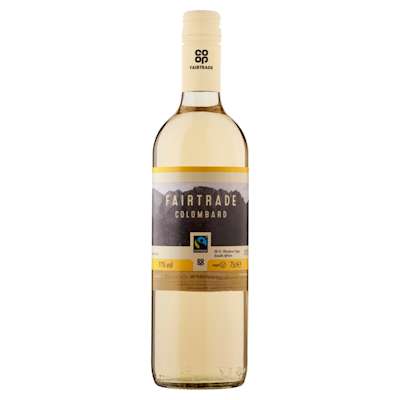 Co-op Fairtrade Colombard 75cl Co-op Fairtrade Colombard 75cl