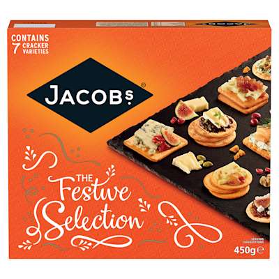 Jacob's Biscuits For Cheese 450g Jacob's Biscuits For Cheese 450g