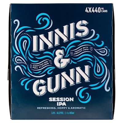 Innis & Gunn Session IPA Cans 4x440ml Innis & Gunn Session IPA Cans 4x440ml
