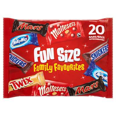 Funsize Family Favourites Bag 358g Funsize Family Favourites Bag 358g