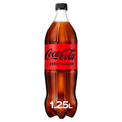 Coca Cola Zero 1.25 Ltr Coca Cola Zero 1.25 Ltr