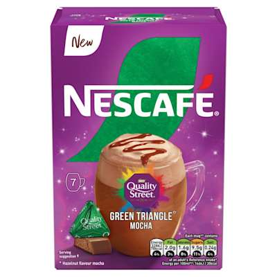 Nescafe Quality Street Choc Hazelnut Mocha 7pk Nescafe Quality Street Choc Hazelnut Mocha 7pk