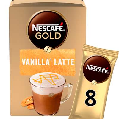 Nescafé Gold Vanilla Flavour Latte 8pk Nescafé Gold Vanilla Flavour Latte 8pk