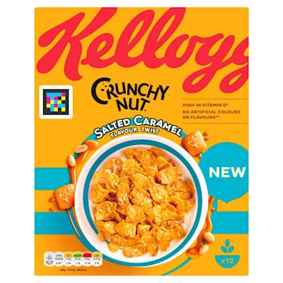 Kelloggs Crunchy Nut Salted Caramel 375g Kelloggs Crunchy Nut Salted Caramel 375g