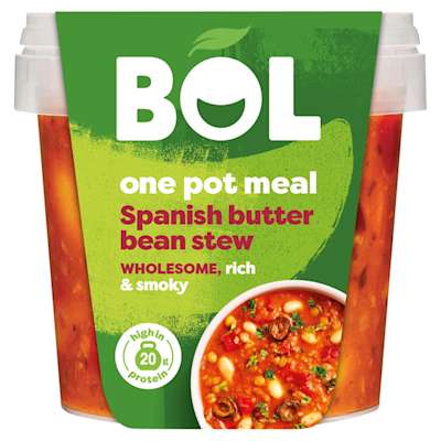 BOL Spanish Smoky Butter Bean Stew 450g BOL Spanish Smoky Butter Bean Stew 450g