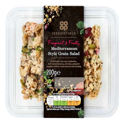 Mediterranean Pearl Barley Salad 200g Mediterranean Pearl Barley Salad 200g