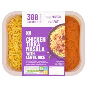 Co-op Low Fat Chicken Tikka Masala 400g Co-op Low Fat Chicken Tikka Masala 400g