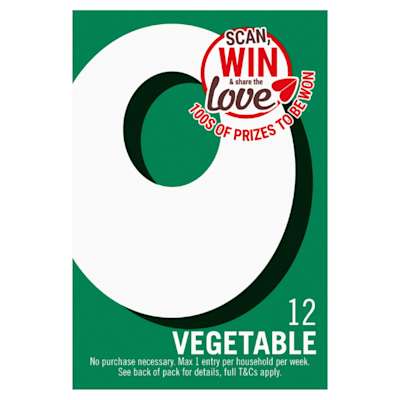 Oxo 12 Vegetable Cubes 71g Oxo 12 Vegetable Cubes 71g