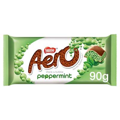 Aero Peppermint Chocolate Sharing 90g Aero Peppermint Chocolate Sharing 90g