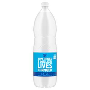 Co-op Natural Mineral Water Still 2ltr Co-op Natural Mineral Water Still 2ltr