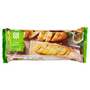 Co-op Garlic Baguettes 310g Co-op Garlic Baguettes 310g