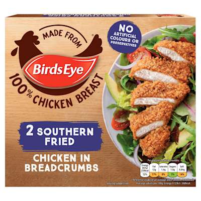 Birds Eye 2 Southern Fried Chicken Grills 180g Birds Eye 2 Southern Fried Chicken Grills 180g