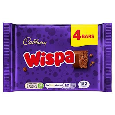 Cadbury Wispa 4pk Cadbury Wispa 4pk