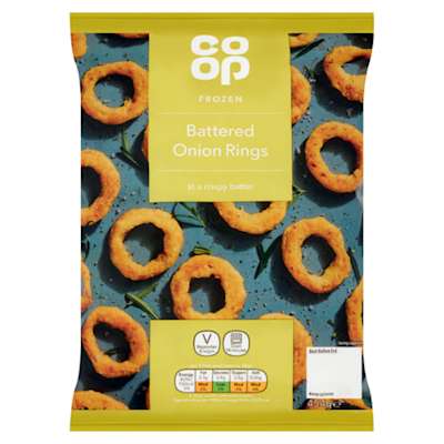 Co-op Battered Onion Rings 454g Co-op Battered Onion Rings 454g