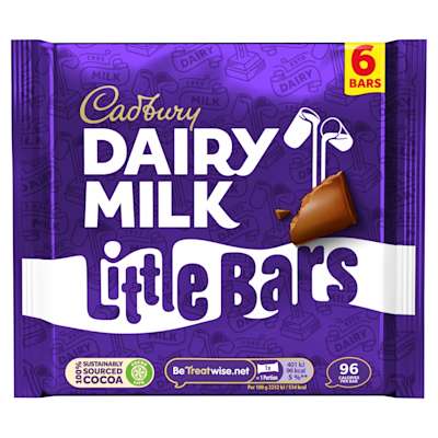 Cadbury Dairy Milk 6pk 108g Cadbury Dairy Milk 6pk 108g